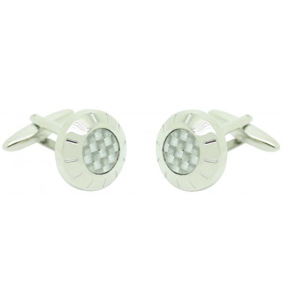 Lys black flower ICON shirt cufflinks