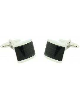 Gemelos para camisa ICON flor de lys black