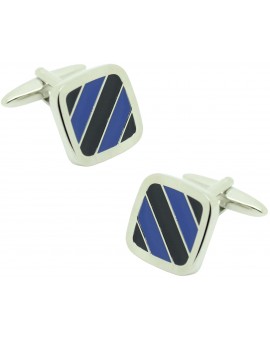 Gemelos para camisa ICON two tones blue and black