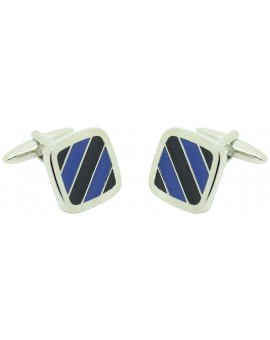 Lys black flower ICON shirt cufflinks