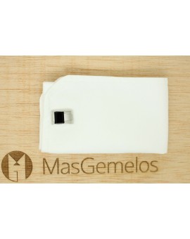 Gemelli per camicia ICON fiore di lis nero