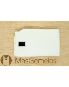 Boutons de manchette chemise noire ICON fleur de lys