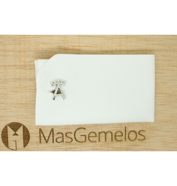 Gemelos para camisa hierro Victorino Martin Plata de ley 925 PREMIUM