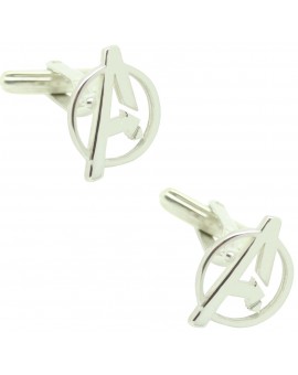 Gemelos para camisa AVENGERS Plata de ley 925 personalizado