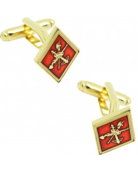 Gemelos para camisa rombo emblema la Legión