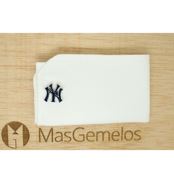 Manschettenknöpfe mit New York Yankees-Emblem