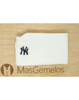 Boutons de manchette de chemise emblème des Yankees de New York