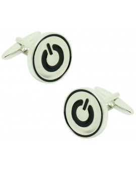 Gemelos para camisa botón energía apple