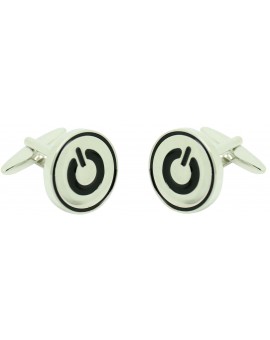 Apple Energy Button Shirt Cufflinks 2