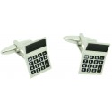 Boutons de manchette chemise Calculatrice de table