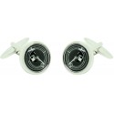 Cufflinks for marker shirt and black gas tank