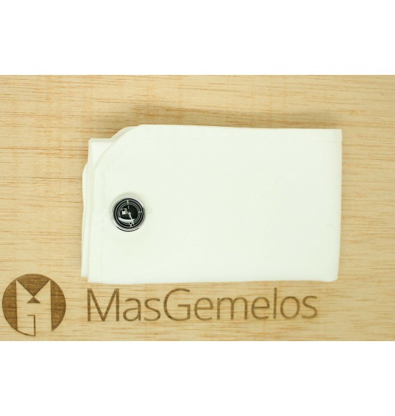 Gemelos para camisa marcador y deposito gasolina negro