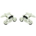 Classic Motorcycle Shirt Cufflinks