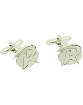 Gemelos para camisa Robin silver 2
