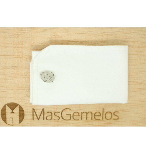 Gemelos para camisa Robin silver