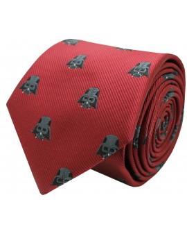 Red Darth Vader Star Wars silk tie