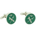 Boutons de manchette pour chemise Emblème rond Garde civile