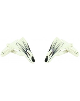 Cufflinks Scuba Fins 925 Sterling Silver PREMIUM 2