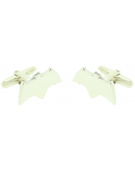 PREMIUM Sterling Silver Batman Icon Bruce Wayne Cufflinks 2