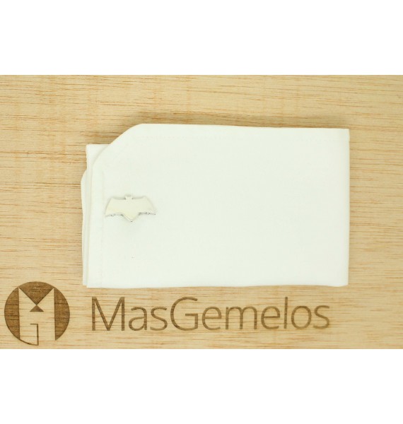 Gemelos Batman Icon Bruce Wayne Plata 925 PREMIUM