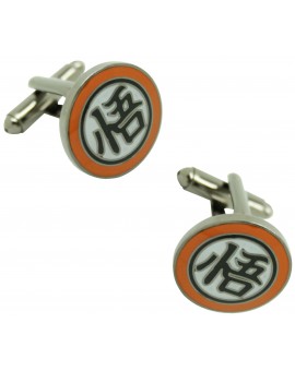 Gemelos para camisa Dragon Ball simbolo Goku