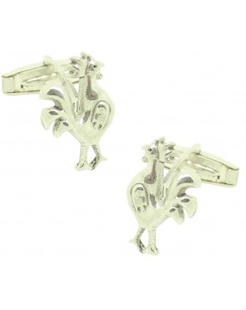 Gemelos para camisa Gallo Plata 925 PREMIUM