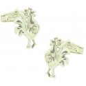 Gemelos para camisa Gallo Plata 925 PREMIUM