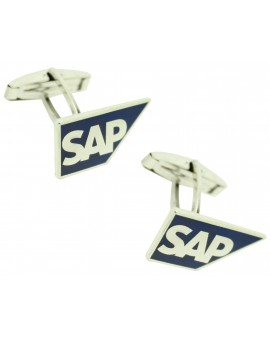 Gemelos para camisa personalizados logotipo SAP software