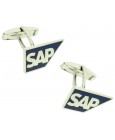 Customized shirt cufflinks SAP logo software