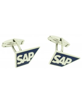 Gemelli per camicia personalizzati con logo software SAP
