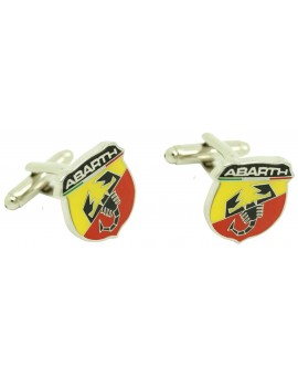 Gemelos para camisa logo coches ABARTH 2