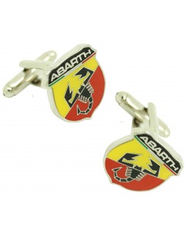 Gemelos para camisa logo coches ABARTH