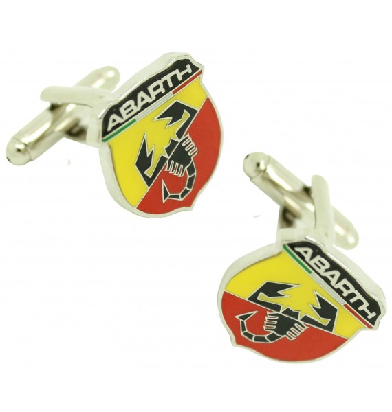 Gemelos para camisa logo coches ABARTH