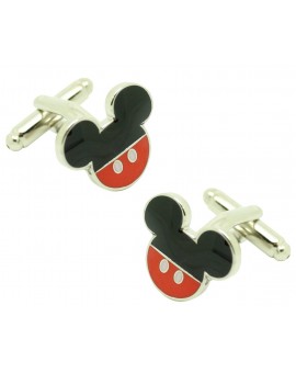 Cufflinks Mickey mouse pants color