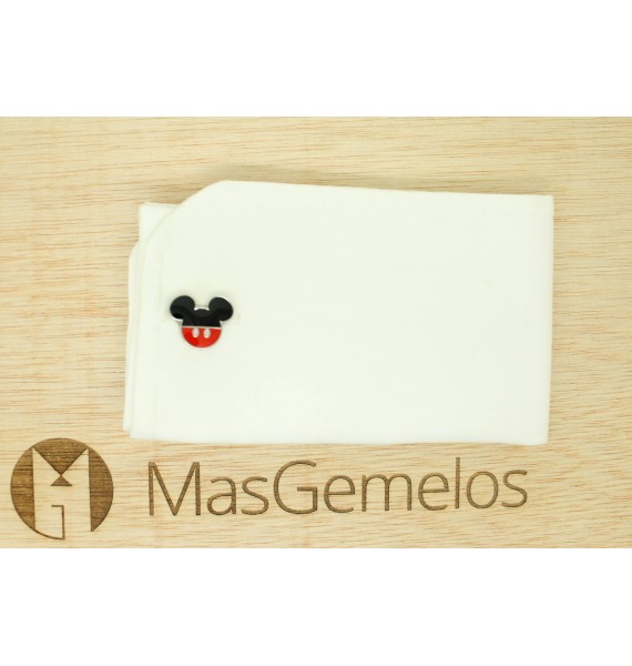 Boutons de manchette Mickey Mouse pantalon couleur