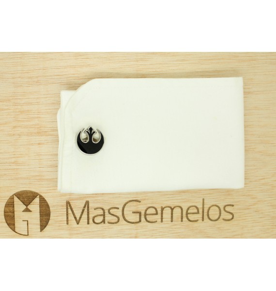 Boutons de manchette chemise Star Wars Black Rebel Alliance