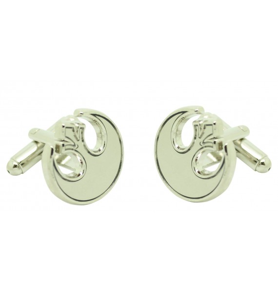 Boutons de manchette de chemise Star Wars plaqués Alliance rebelle
