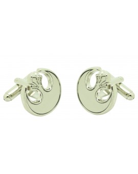 Boutons de manchette de chemise Star Wars plaqués Alliance rebelle