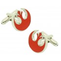 Boutons de manchette de chemise Star Wars de l'Alliance Rebelle