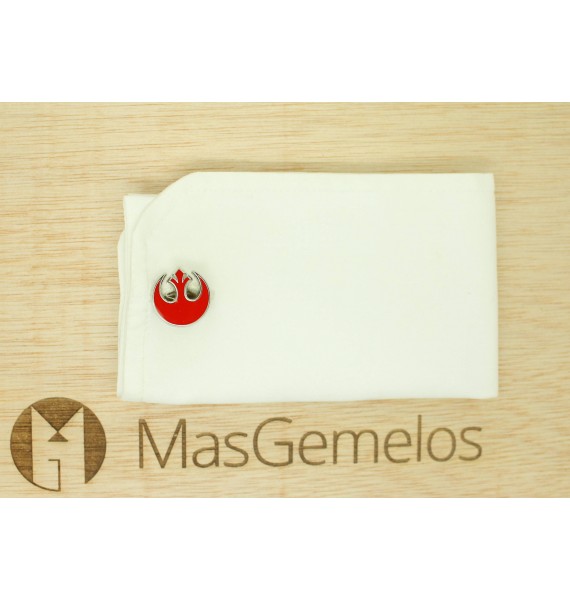 Manschettenknöpfe mit dem Symbol der Rebellenallianz aus Star Wars