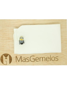 cufflinks couple wedding minions 