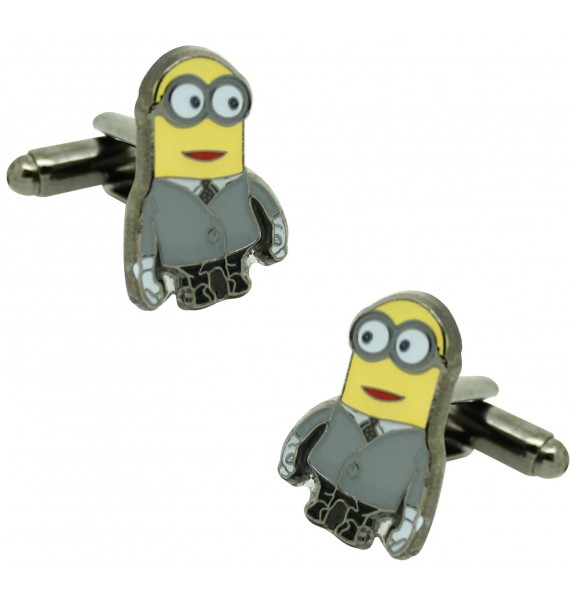 Cufflinks wedding minions boys