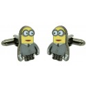 Boutons de manchette mariage garçons minions