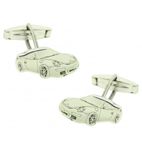 custom cufflinks porsche 911 sterling silver 925