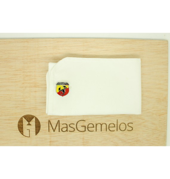 Gemelos para camisa logo coches ABARTH