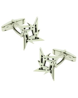 Gemelos personalizados Metallica plata de ley 925