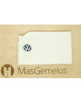 Manschettenknöpfe für Hemd Volkswagen Logo blau