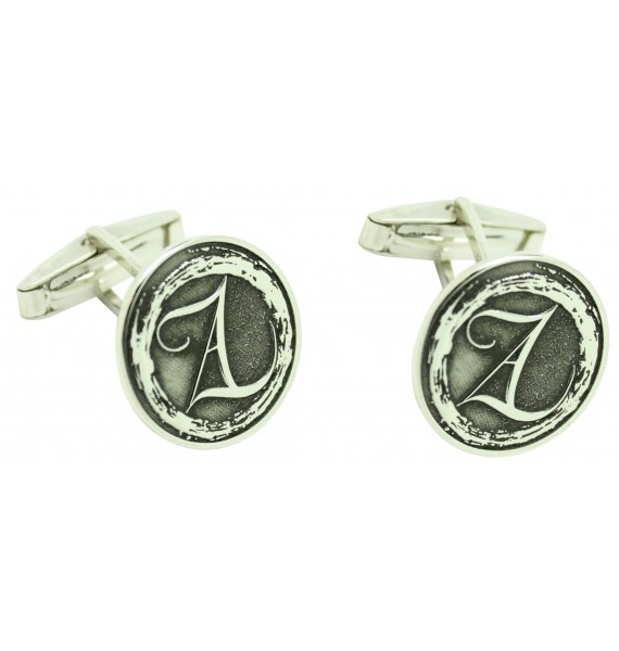 Boutons de manchette personnalisés en argent sterling 925
