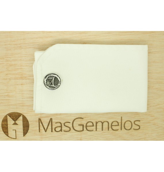 Boutons de manchette personnalisés en argent sterling 925