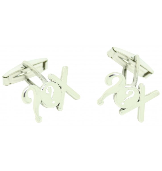 Bou pour chemise en argent sur mesure trois caractères alphanumériques